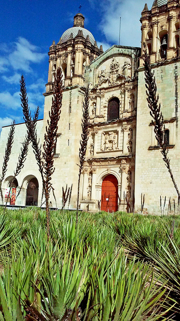 Santo Domingo church and cultural center in Oaxaca, Mexico