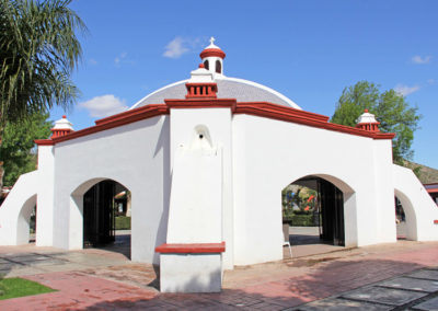 The crypt of Father Kino in Magdalena, Sonora